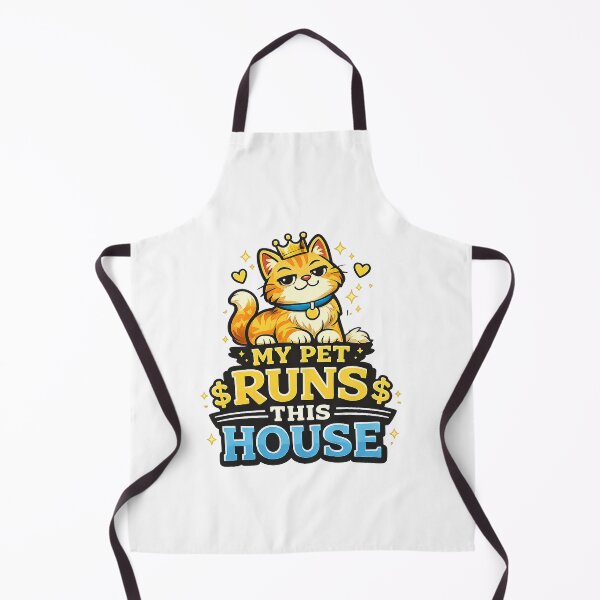 Item preview, My Pet Runs This House Funny Pet Owner Design designed and sold by StyleLap.
