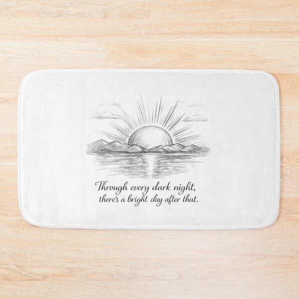 Item preview, “Through Every Dark Night, There’s a Bright Day After That” – 2Pac Inspired Motivational Quote Art – Inspirational Design designed and sold by Donsean22.