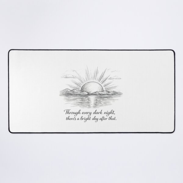 Item preview, “Through Every Dark Night, There’s a Bright Day After That” – 2Pac Inspired Motivational Quote Art – Inspirational Design designed and sold by Donsean22.