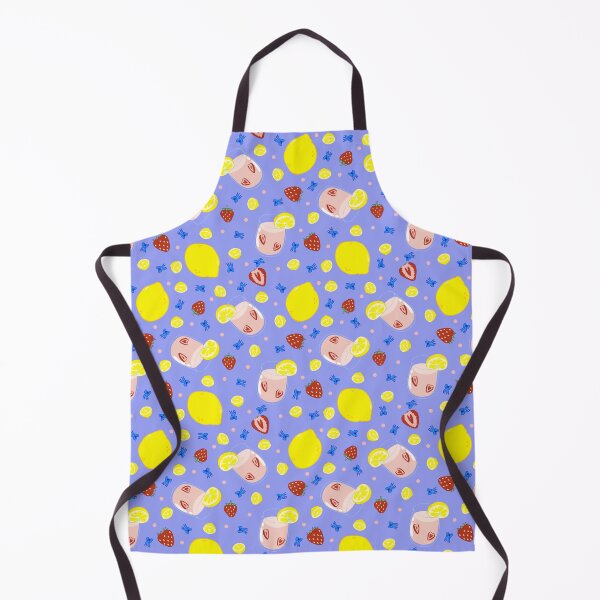 Item preview, Pink Lemonade Blue Coquette Cute Summer Pattern designed and sold by GinandFizzy.