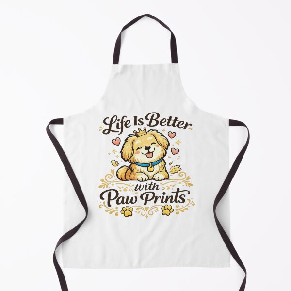 Item preview, Life Is Better with Paw Prints Cute Pet Design designed and sold by StyleLap.