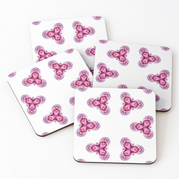 Item preview, Minimal Pink Floral Pattern - Clean Botanical Design designed and sold by SilentBloomLab.