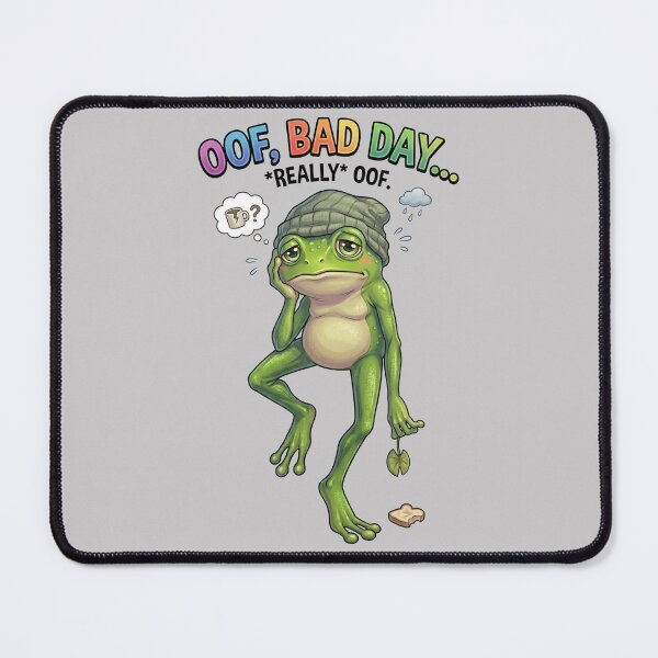 Item preview, FROG ON A BAD DAY! designed and sold by SharingLove.