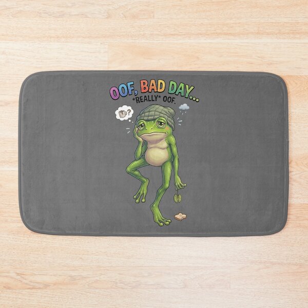 Item preview, FROG ON A BAD DAY! designed and sold by SharingLove.