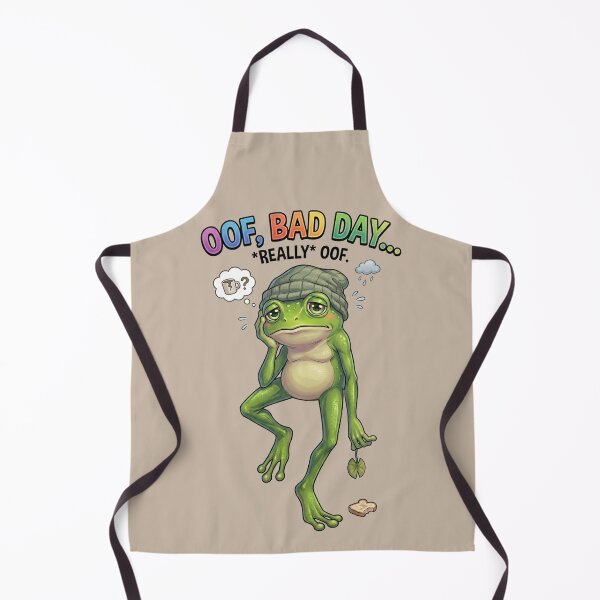 Item preview, FROG ON A BAD DAY! designed and sold by SharingLove.