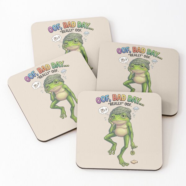 Item preview, FROG ON A BAD DAY! designed and sold by SharingLove.
