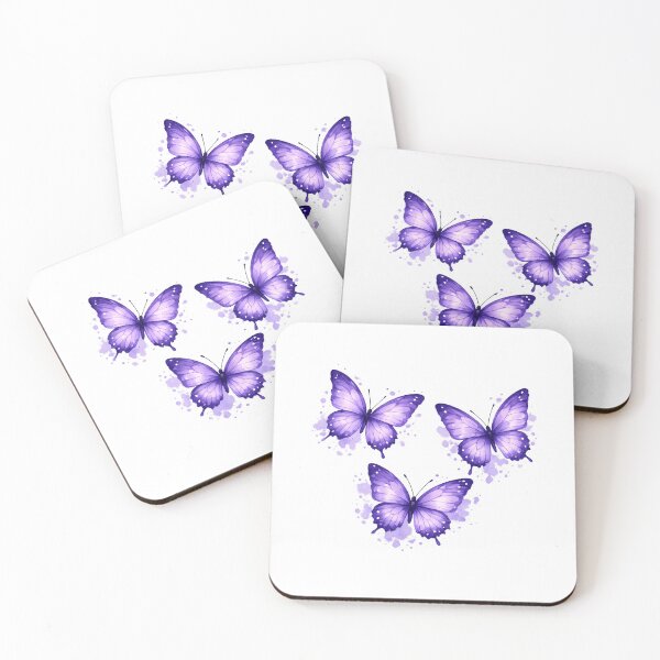 Item preview, Purple Butterfly Watercolor Heart Love designed and sold by JessArty ⭐⭐⭐⭐⭐.