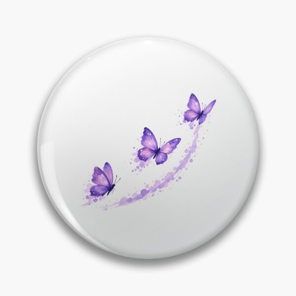 Item preview, Purple Butterfly Swarm Watercolor Aesthetic Boho Nature Art designed and sold by JessArty ⭐⭐⭐⭐⭐.