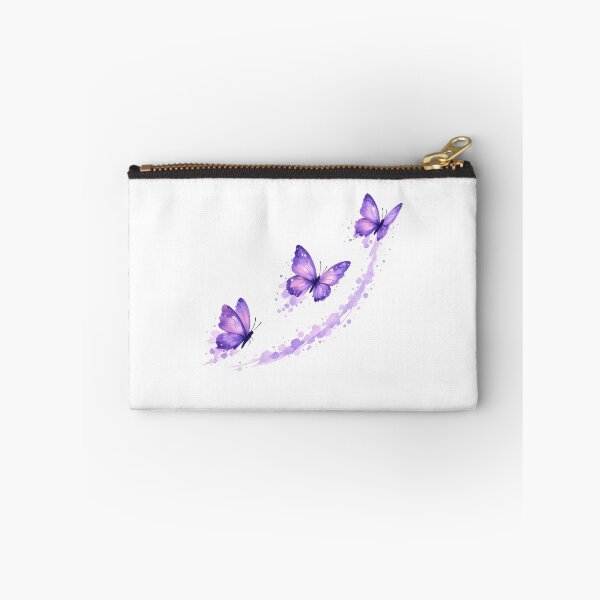 Item preview, Purple Butterfly Swarm Watercolor Aesthetic Boho Nature Art designed and sold by JessArty ⭐⭐⭐⭐⭐.