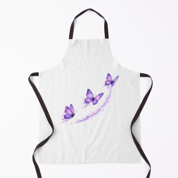 Item preview, Purple Butterfly Swarm Watercolor Aesthetic Boho Nature Art designed and sold by JessArty ⭐⭐⭐⭐⭐.