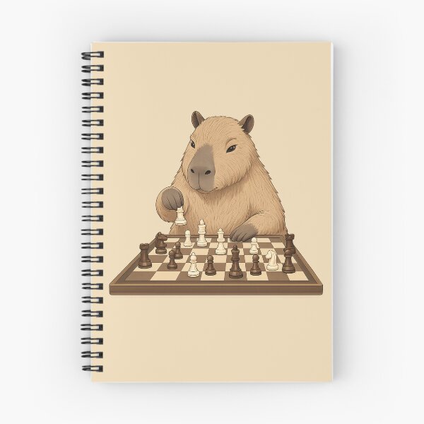Item preview, Capybara Gambit Funny Chess Player Design Cute Chess Lover Gift designed and sold by Allcarin.