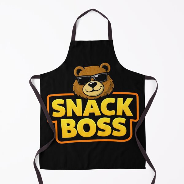 Item preview, Snack Boss Logo T-Shirt Minimal Bear Mascot Small Chest Design designed and sold by Kevin Shearer.