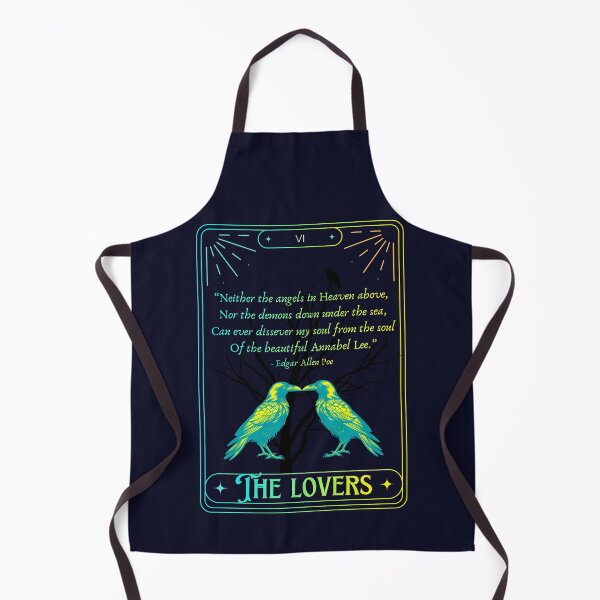 Item preview, Bookish Valentine Tarot: The Lovers designed and sold by ScriptedEchoes.