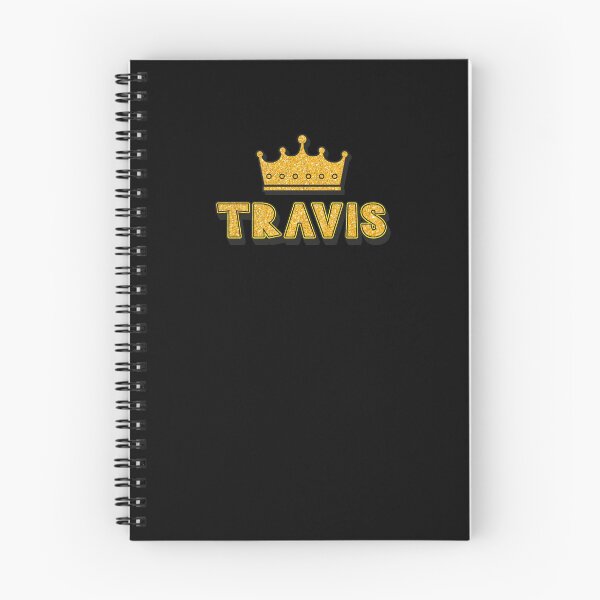 Item preview, Travis Personalized Name With Crown - Cool & Funny Custom Gift for Men and Boys designed and sold by Oussinc.