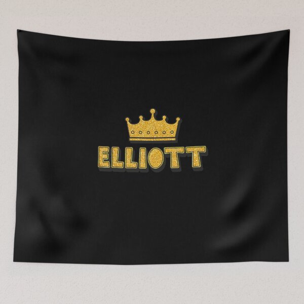 Item preview, Elliott Personalized Name With Crown - Cool & Funny Custom Gift for Men and Boys designed and sold by Oussinc.