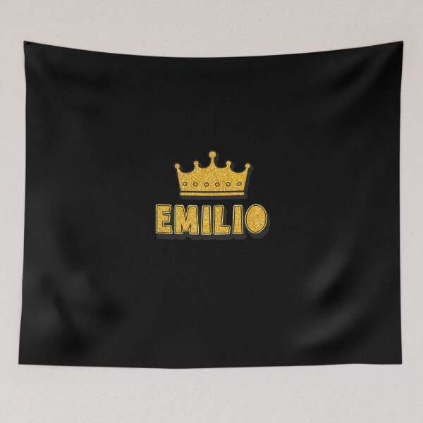 Item preview, Emilio Personalized Name With Crown - Cool & Funny Custom Gift for Men and Boys designed and sold by Oussinc.