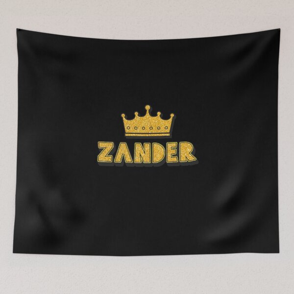 Item preview, Zander Personalized Name With Crown - Cool & Funny Custom Gift for Men and Boys designed and sold by Oussinc.