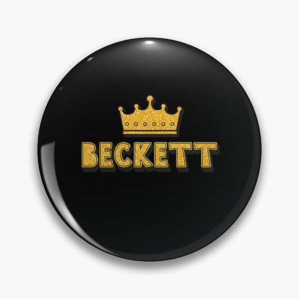 Item preview, Beckett Personalized Name With Crown - Cool & Funny Custom Gift for Men and Boys designed and sold by Oussinc.