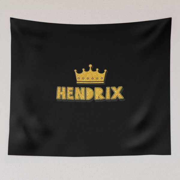 Item preview, Hendrix Personalized Name With Crown - Cool & Funny Custom Gift for Men and Boys designed and sold by Oussinc.