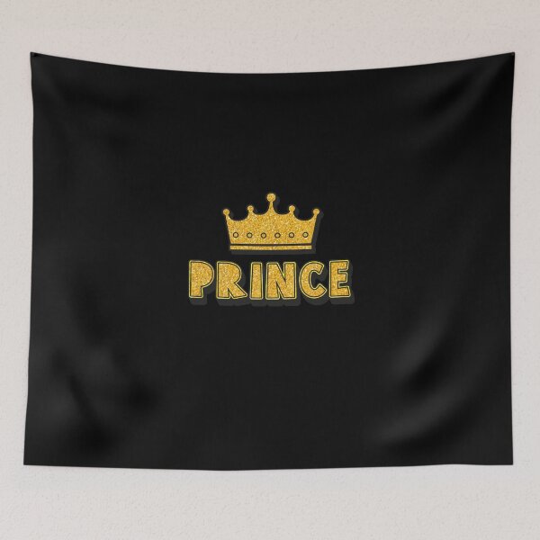 Item preview, Prince Personalized Name With Crown - Cool & Funny Custom Gift for Men and Boys designed and sold by Oussinc.