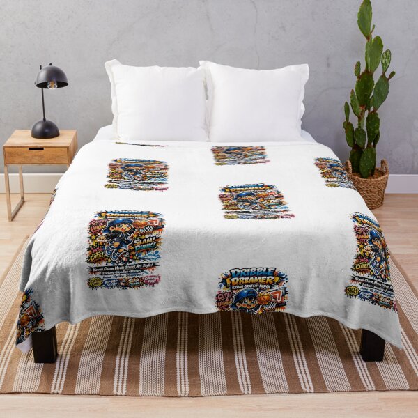 Item preview, Dribble Dreamer – Kawaii Graffiti Fusion designed and sold by Joyfulfabric.