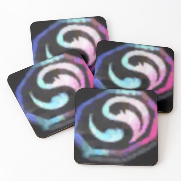 Item preview, Yin yang 8 bit talisman designed and sold by Waste Brain.
