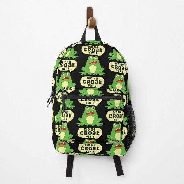 Item preview, Did He Croak Yet Funny Frog Sarcastic FDT Humor designed and sold by EthosWear.