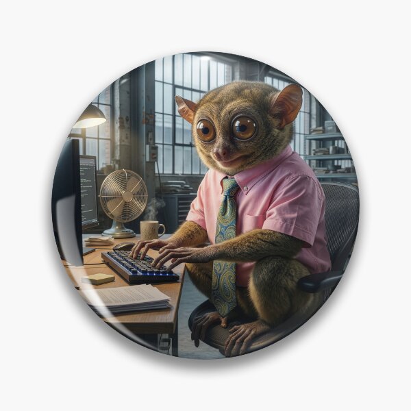 Item preview, Tarsier Crushes Deadlines designed and sold by Tridentulus.