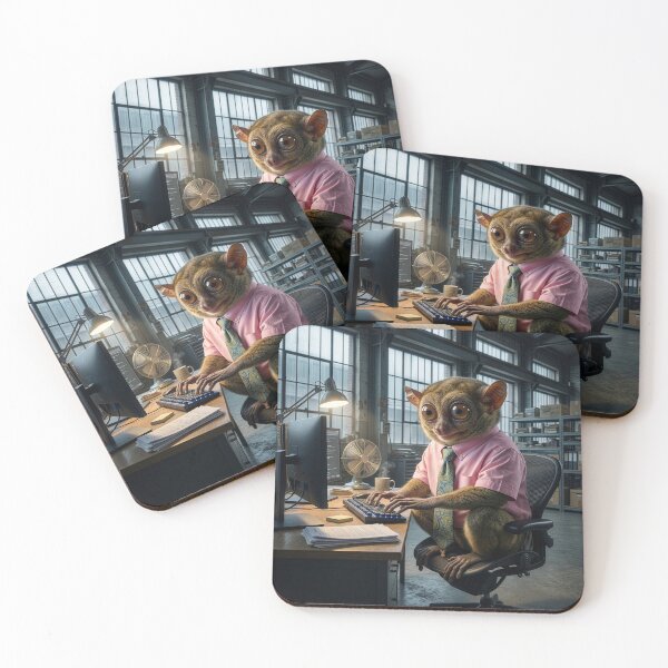 Item preview, Tarsier Crushes Deadlines designed and sold by Tridentulus.