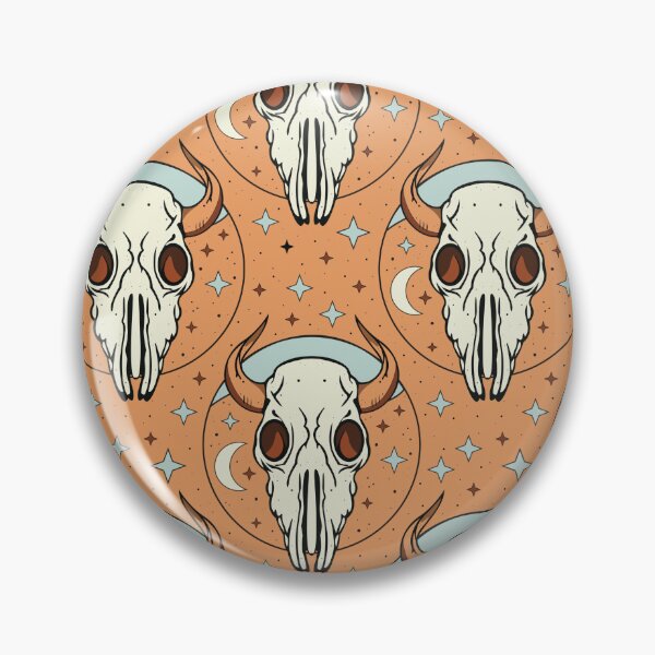 Item preview, Boho Animal Skull Seamless Pattern designed and sold by Cosy Fox.