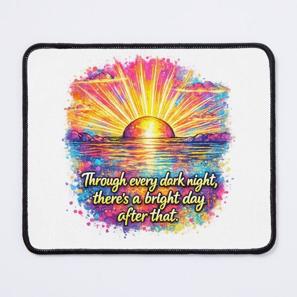 Item preview, “Through Every Dark Night, There’s a Bright Day After That” – 2Pac Inspired Motivational Quote Art – Inspirational Colourful Graffiti Design designed and sold by Donsean22.