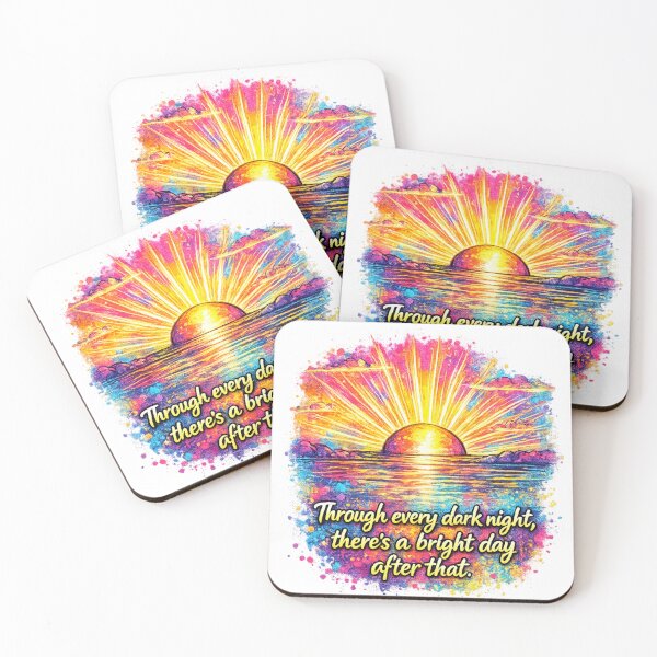 Item preview, “Through Every Dark Night, There’s a Bright Day After That” – 2Pac Inspired Motivational Quote Art – Inspirational Colourful Graffiti Design designed and sold by Donsean22.