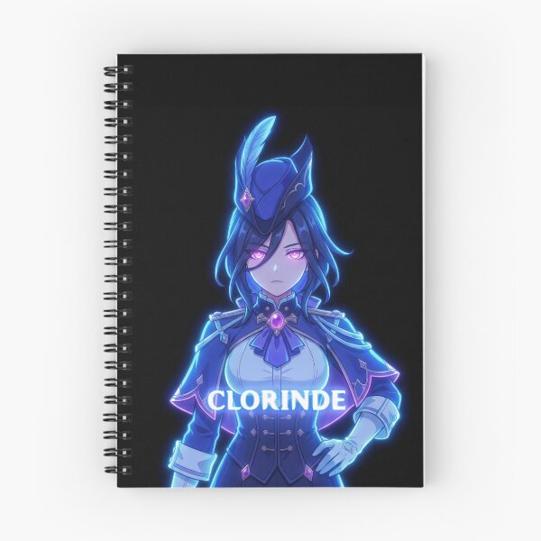 Item preview, Neon Shadowhunter Clorinde - Fan Art Portrait designed and sold by EWCY store.