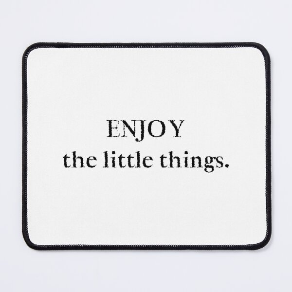 Item preview, Positive Quote Shirt – Enjoy The Little Things designed and sold by GenesixDesign.