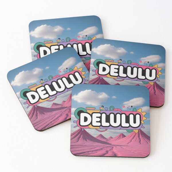 Item preview, Delulu Aesthetic Meme – Delusional Humor Internet Slang Design designed and sold by DreamLayerStudio.