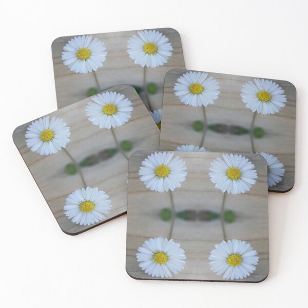 Aperçu de l'œuvre Minimal Daisy Composition - Soft Botanical Art créée et vendue par SilentBloomLab.