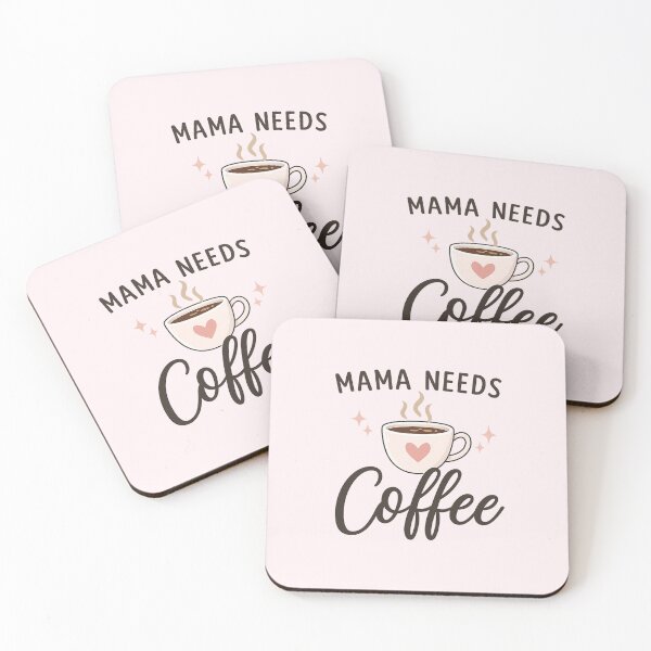 Item preview, Mama Needs Coffee Funny Mom Gift Cute Coffee Lover Design designed and sold by jglobal360.