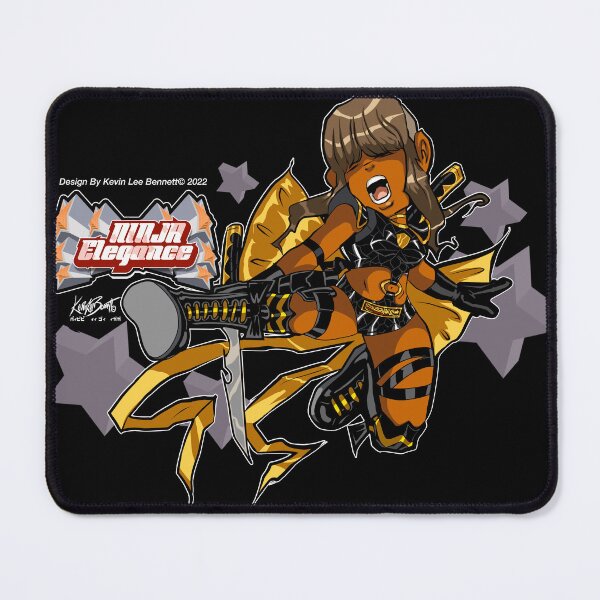 Item preview, NINJA ELEGANCE: BLACK & GOLD designed and sold by kevinleedesigns.