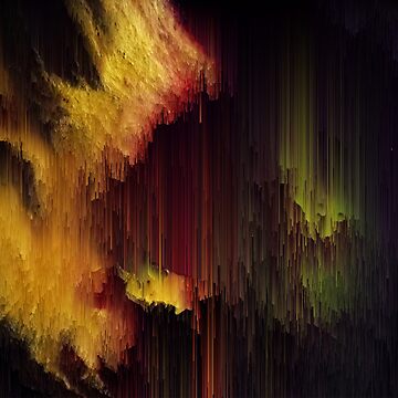 Artwork thumbnail, Depth of the Mountain - Glitchy Abstract Pixel Art by InsertTitleHere