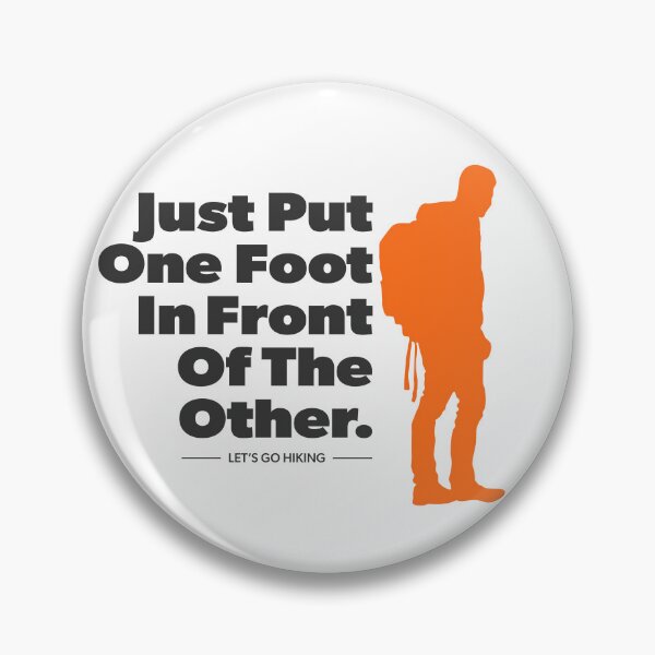 Item preview, Hiking: One Foot in Front of the Other Male/Color designed and sold by G2Creative.