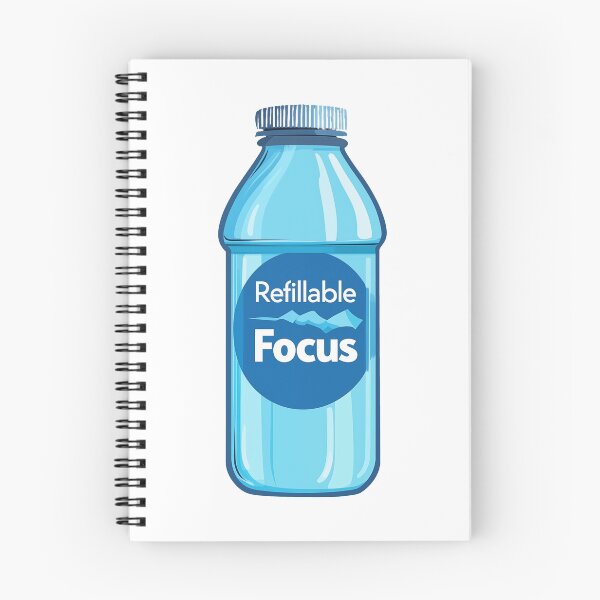Item preview, Focus Water Bottle Minimalist For Concentration designed and sold by FWLKIT.