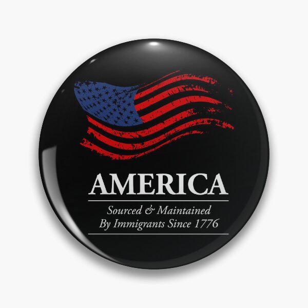 Item preview, America: Sourced & Maintained By Immigrants Since 1776 Reversed Text designed and sold by G2Creative.