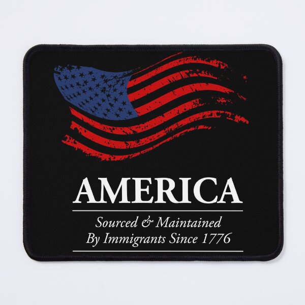 Item preview, America: Sourced & Maintained By Immigrants Since 1776 Reversed Text designed and sold by G2Creative.