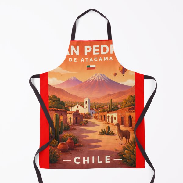Item preview, San Pedro de Atacama Chile Minimalist Travel Poster designed and sold by ElartedeNoel.