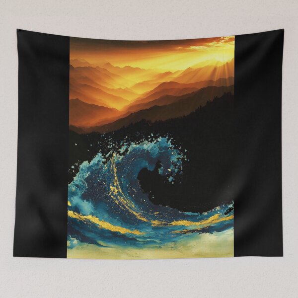 Item preview, A WAVE TO THE END OF THE DAY designed and sold by Tammera.