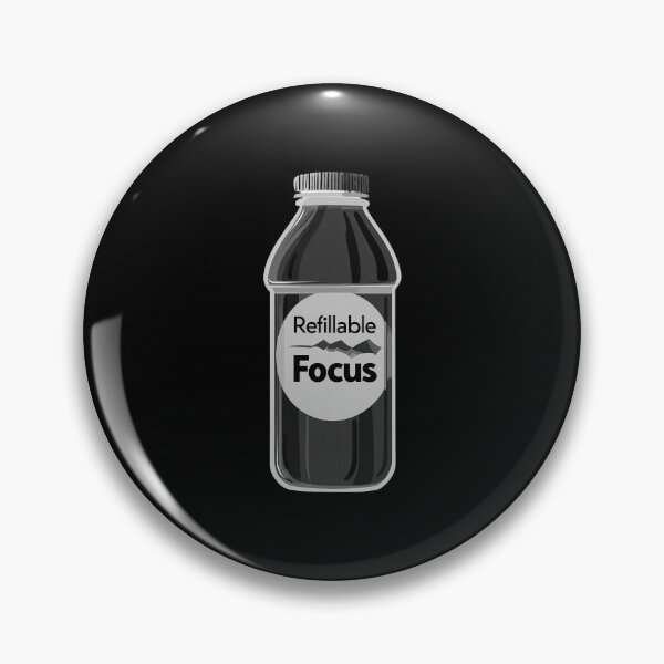 Item preview, Refillable Focus Bottle Monochrome designed and sold by FWLKIT.