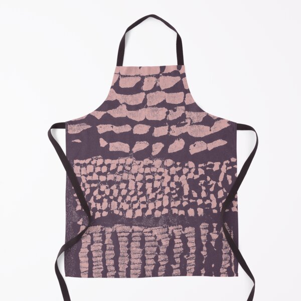 Item preview, Three Grains Textured Monoprint - Fig + Rose designed and sold by Irene Estelle.