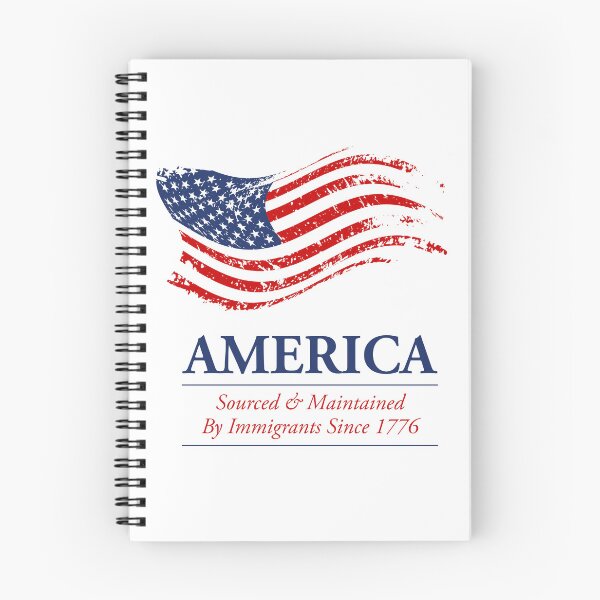 Item preview, America: Sourced & Maintained By Immigrants Since 1776 Color designed and sold by G2Creative.