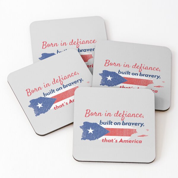 Item preview, Born In Defiance, Built On Bravery — That's America designed and sold by Zoaluxe.