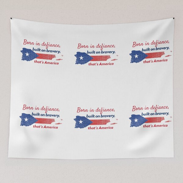 Item preview, Born In Defiance, Built On Bravery — That's America designed and sold by Zoaluxe.